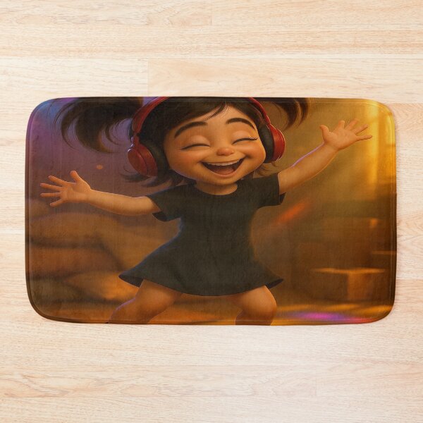 Item preview, Aluska in Motion – Expressive Dance Pose with Neon Lights designed and sold by Shop A&T.