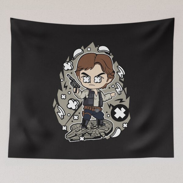Item preview, Chibi Han Solo designed and sold by Pengadaan x Merch.