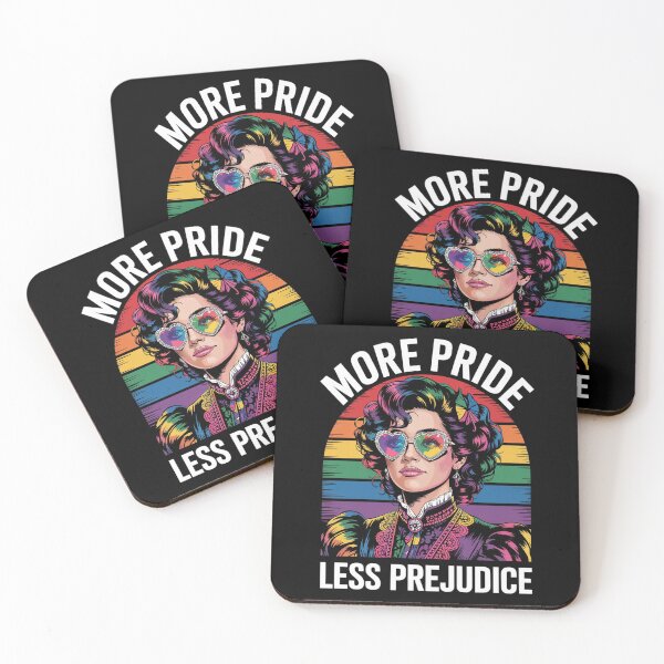 Item preview, More Pride Less Prejudice Rainbow LGBT Month Ally designed and sold by brynatshop.