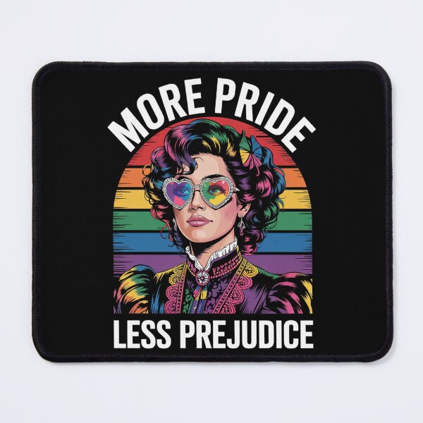 Item preview, More Pride Less Prejudice Rainbow LGBT Month Ally designed and sold by brynatshop.