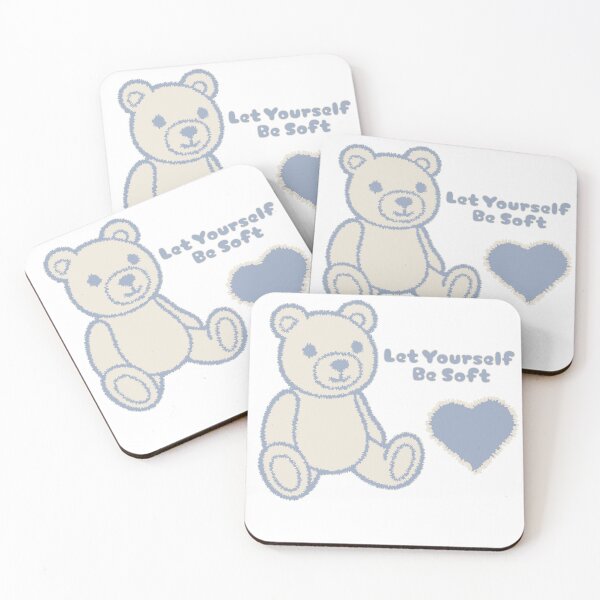 Item preview, Let Yourself Be Soft in blue designed and sold by Aoife Plunkett.