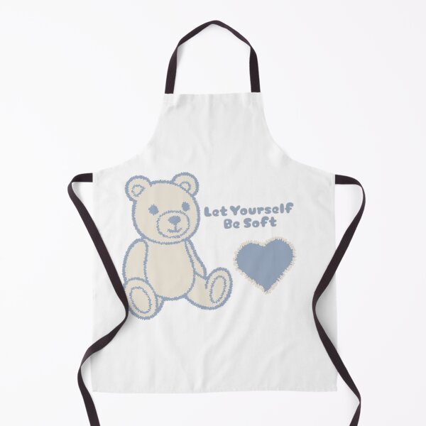 Item preview, Let Yourself Be Soft in blue designed and sold by Aoife Plunkett.