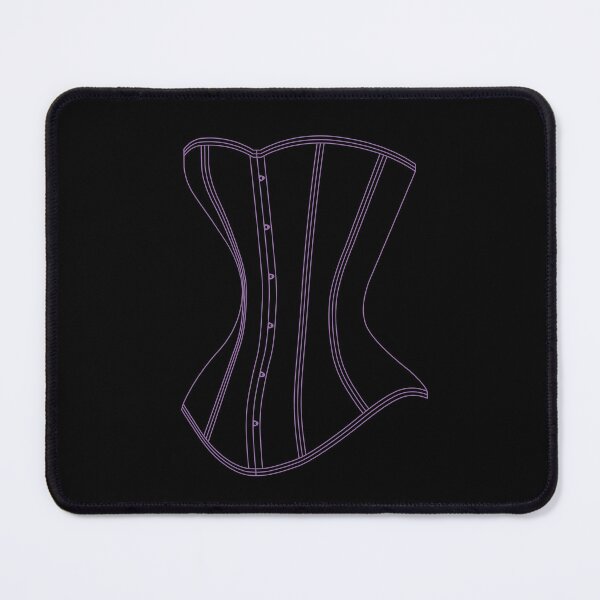 Item preview, Line Art Corset - Purple designed and sold by SleeplessStitch.