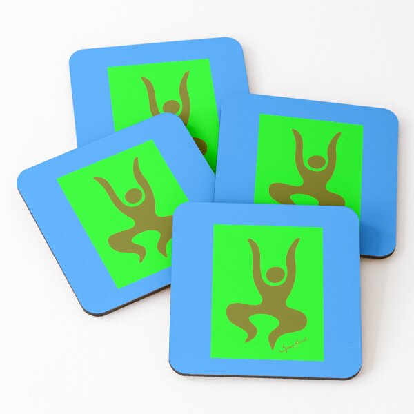 Item preview, RHYTHM is A DANCER  (Brown & Lime Green) designed and sold by SpenserMichaels.