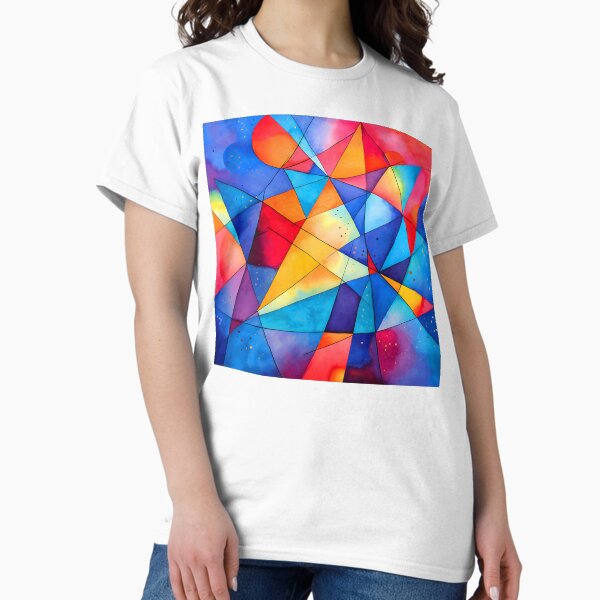 Item preview, Chic Triangles Abstract Geometric Fantasy Sci-Fi Design  designed and sold by DEC02.