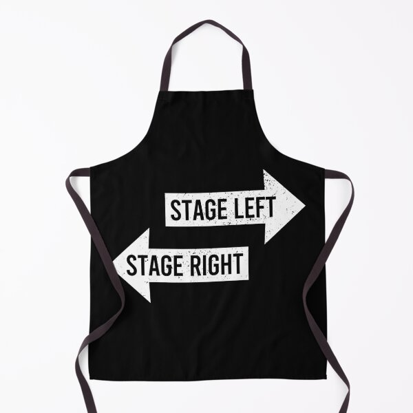 Item preview, Stage Left Stage Right - Funny Theater Drama designed and sold by mhernaevily.