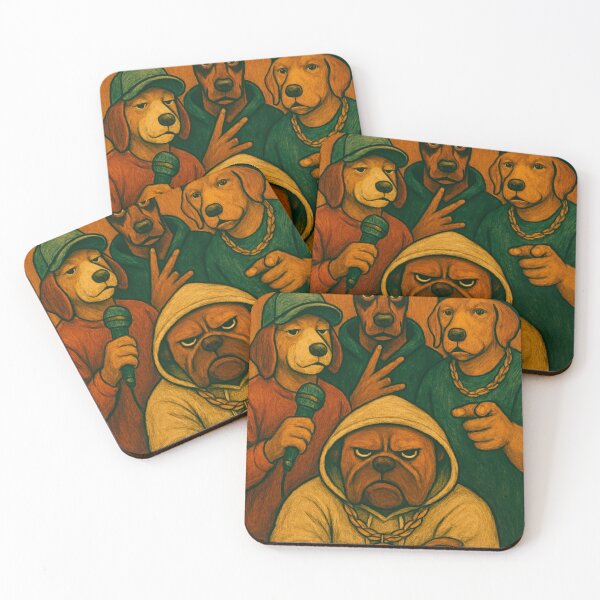 Item preview, rapper dogs designed and sold by Jonsovski.