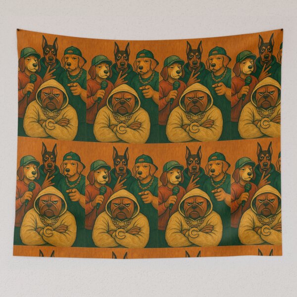 Item preview, rapper dogs designed and sold by Jonsovski.