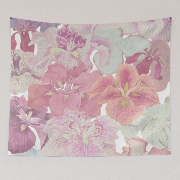 Item preview,  Iris Serenity - Japanese Iris Flower Art  designed and sold by tokomoroJP.