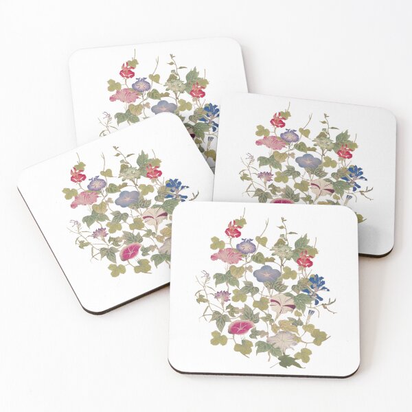 Item preview, Morning Glory Medley - Japanese Morning Glory Art designed and sold by tokomoroJP.