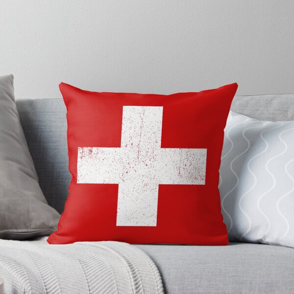 Item preview, Swiss Vintage Cross - Flag of Switzerland designed and sold by mhernaevily.