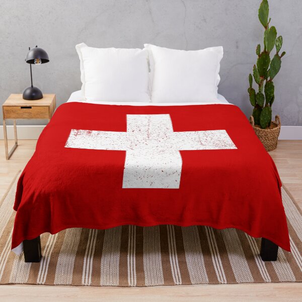 Item preview, Swiss Vintage Cross - Flag of Switzerland designed and sold by mhernaevily.