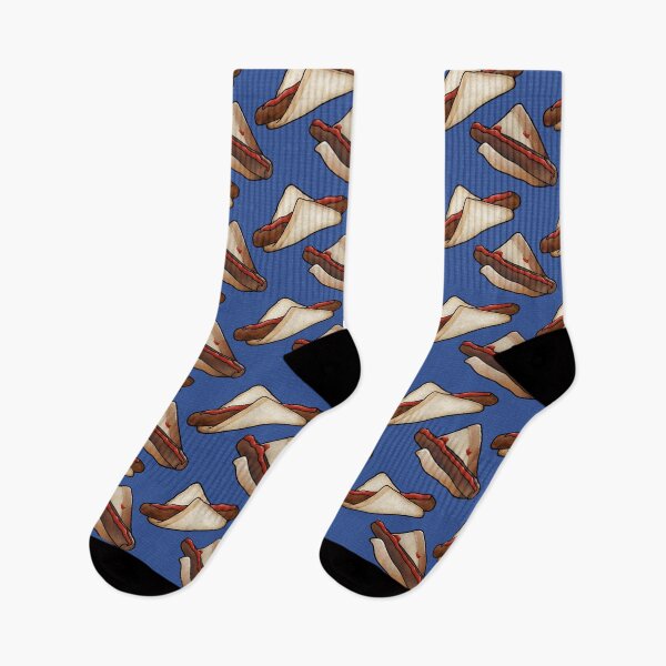 Item preview, Aussie BBQ Snag, Democracy sausage, small, blue designed and sold by Joan and Rose.