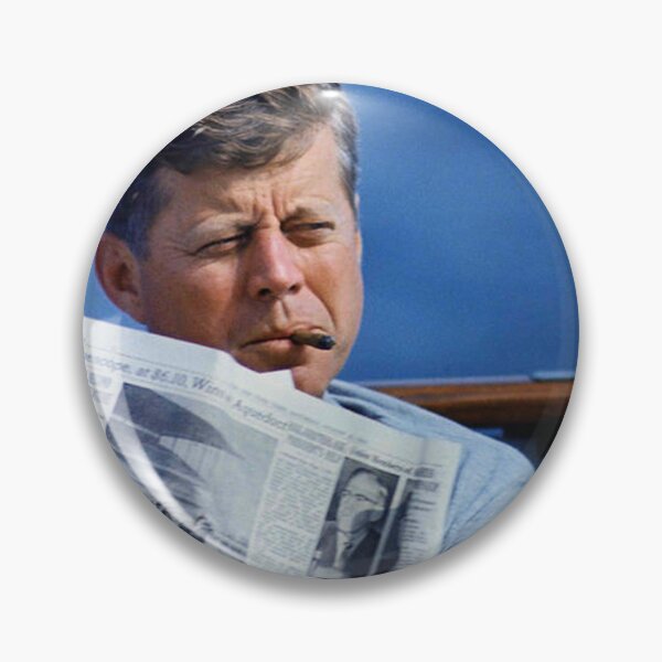 Item preview, John Kennedy Smoking A Cigar designed and sold by valenzuelaray.