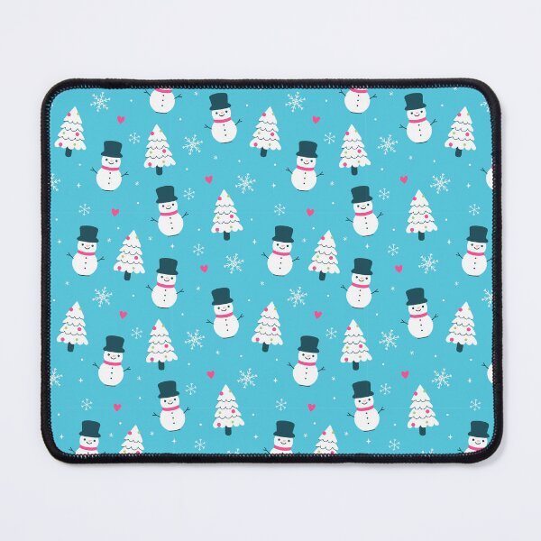 Item preview, cute snowmen and fir trees designed and sold by burbura.
