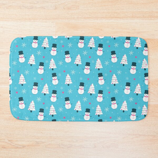 Item preview, cute snowmen and fir trees designed and sold by burbura.
