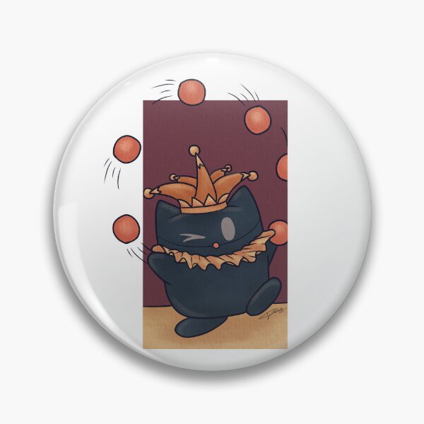 Item preview, Black cat juggling designed and sold by Deblust.
