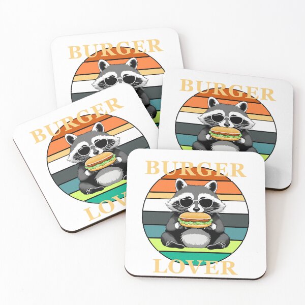 Item preview, Raccoon Hamburger Lover 01 designed and sold by Museum Of Non-Existing Art.