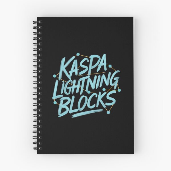 Item preview, Less Talk. More Blocks. Kaspa designed and sold by RadDeck.