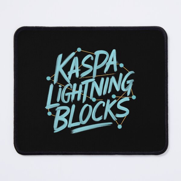 Item preview, Less Talk. More Blocks. Kaspa designed and sold by RadDeck.