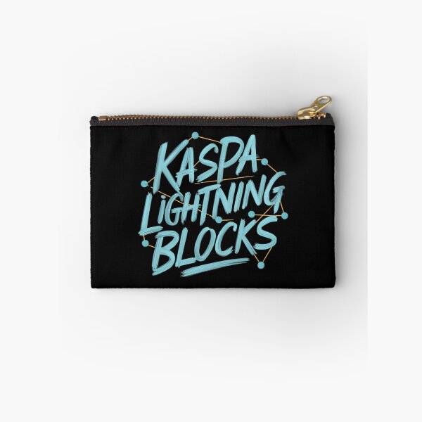 Item preview, Less Talk. More Blocks. Kaspa designed and sold by RadDeck.