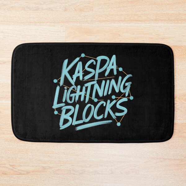 Item preview, Less Talk. More Blocks. Kaspa designed and sold by RadDeck.