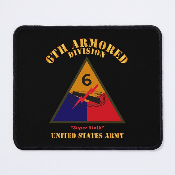 Item preview, Army - SSI - 6th Armored Division - Super Sixth - US Army X 300 designed and sold by Military Insignia Products.
