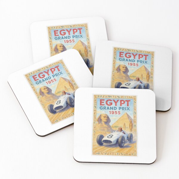 Item preview, 1955 Egypt Grand Prix designed and sold by retrographics.