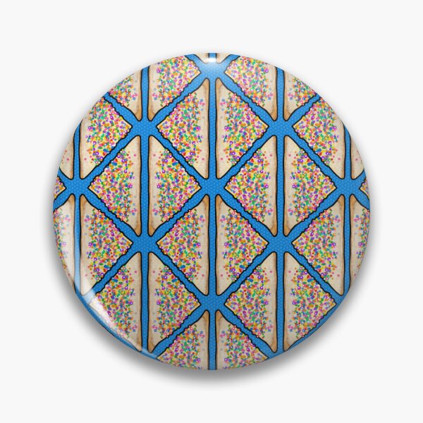 Item preview, Fairy Bread in Blue, Aussie Art Deco designed and sold by Joan and Rose.