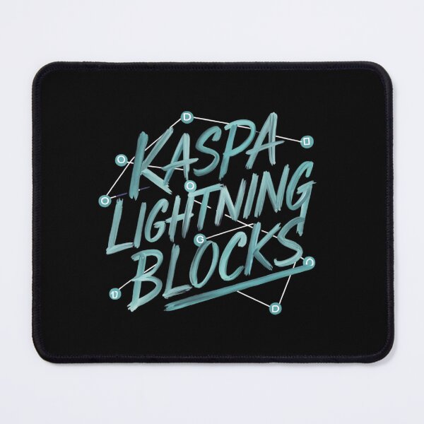 Item preview, Nothing But Blocks Kaspa designed and sold by RadDeck.