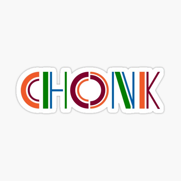 Aperçu de l'œuvre CHONK gras créée et vendue par Friends with Pools.