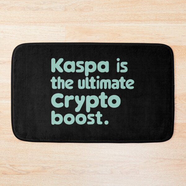 Item preview, Silent Blocks. Loud Impact. Kaspa designed and sold by RadDeck.