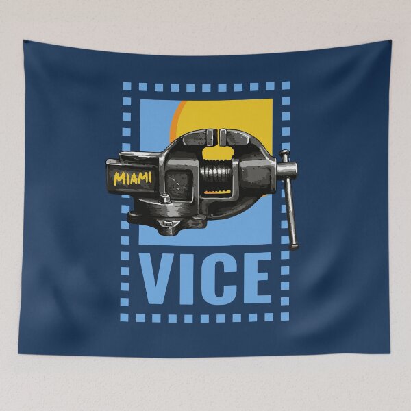 Item preview, Miami Vice Retro Humor Stamp designed and sold by KiwiRider.