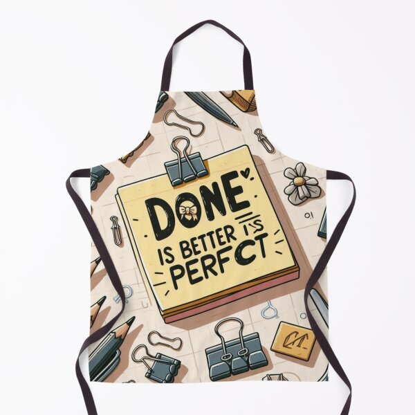 Item preview, Productivity Reminder – Done Is Better Than Perfect Sticky Note Style designed and sold by ashokreddy343.