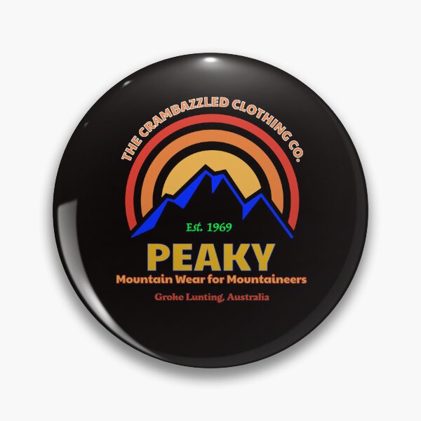 Item preview, Peaky Mountaineer Brand designed and sold by JenGo Creative.