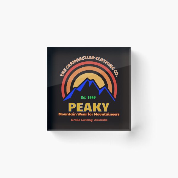 Item preview, Peaky Mountaineer Brand designed and sold by JenGo Creative.