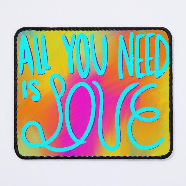 Item preview, All You Need is Love Colorful Graphic designed and sold by SashaSaidSo.