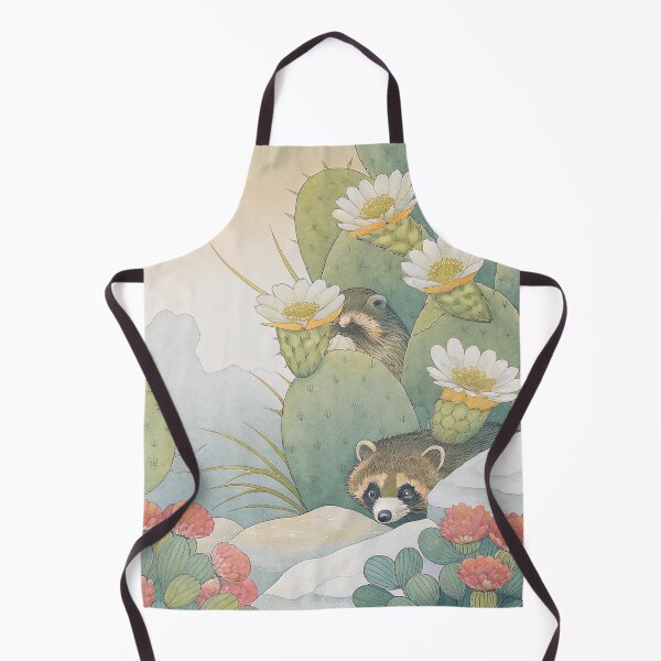 Item preview, Coati in the Blooming Mexican Desert designed and sold by CloudReverie.
