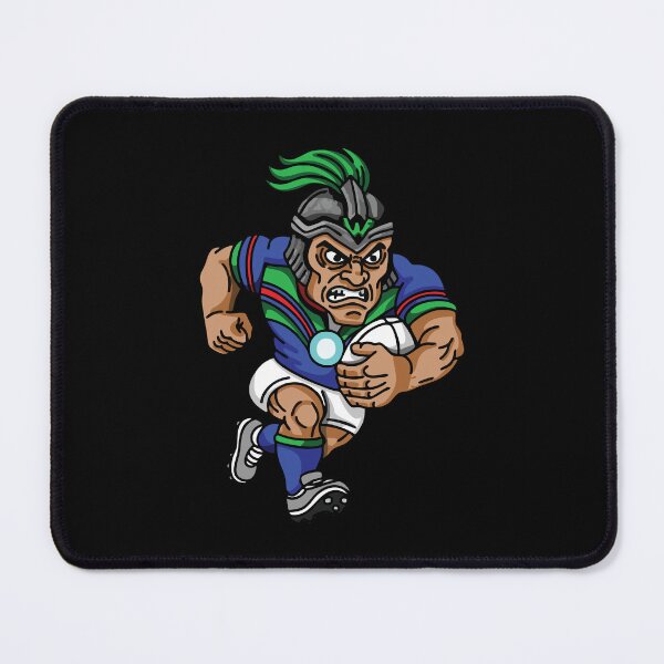 Item preview, NRL FOOTBALL NZ WARRIOR MASCOT designed and sold by TanArtDesign.