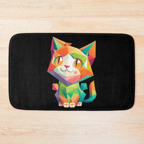 Item preview, Geometric Cat Funny Cat lover Math designed and sold by SecretDicer.