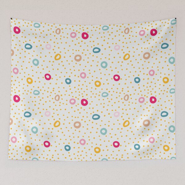 Item preview, colorful boho bubbles designed and sold by nacaca M.