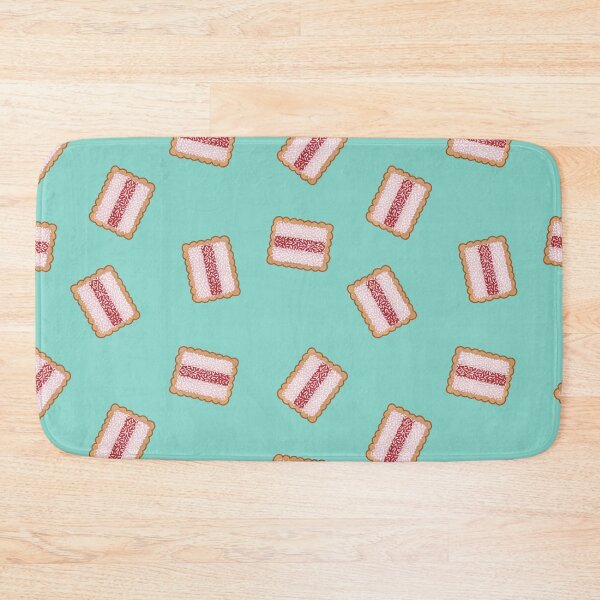 Item preview, Iced Vovo biscuits, strawberry, raspberry and coconut designed and sold by Joan and Rose.