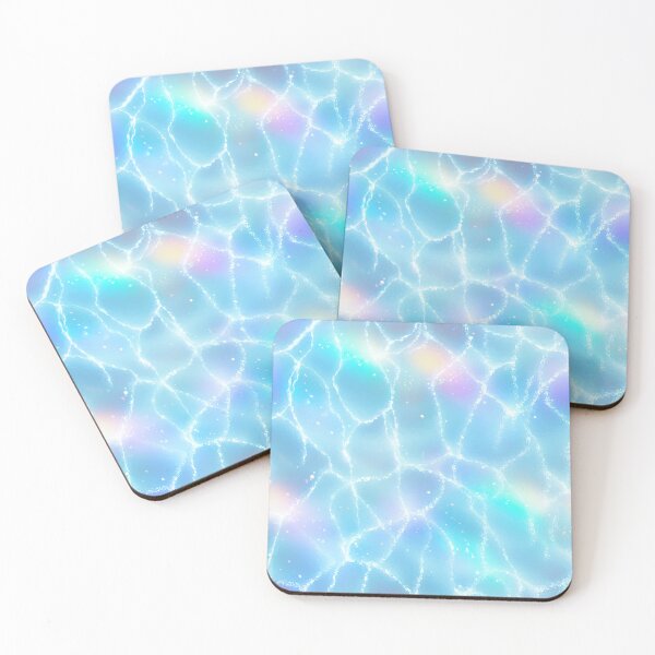Item preview, Iridescent Ocean Dreams - Seamless Shimmering Sea Pattern designed and sold by Shloo.
