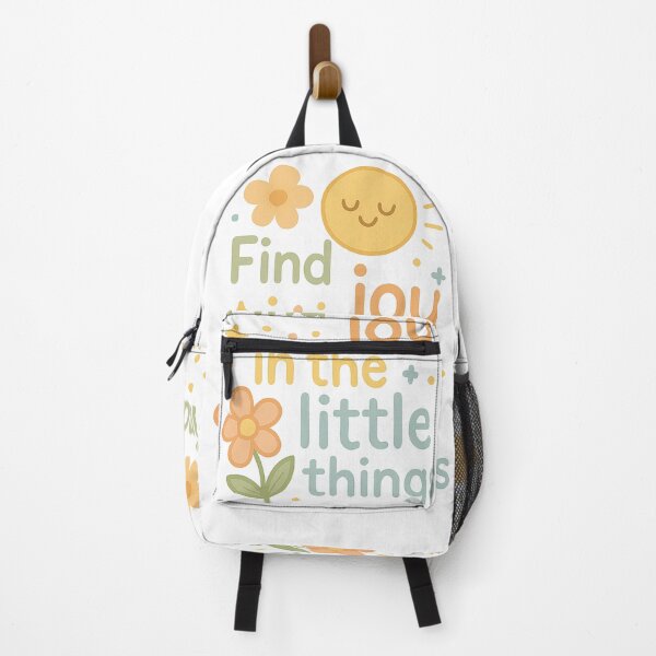 Item preview, “Find Joy in the Little Things – A Cheerful Reminder" designed and sold by Mindful56.