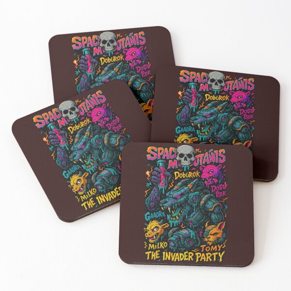 Item preview, Space Mutants: The Invader Party designed and sold by Thaivi Design.