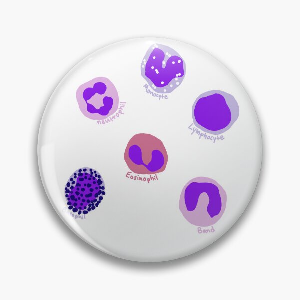 Item preview, The white blood cells (sticker pack) designed and sold by ashyssciencedesigns.