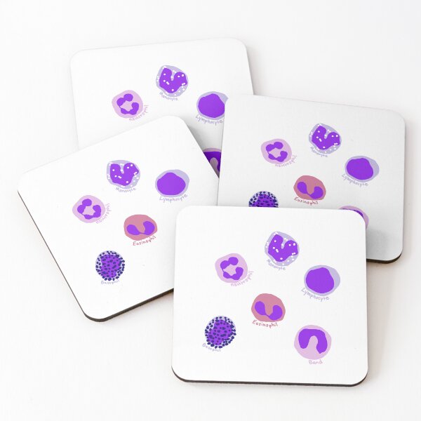 Item preview, The white blood cells (sticker pack) designed and sold by ashyssciencedesigns.
