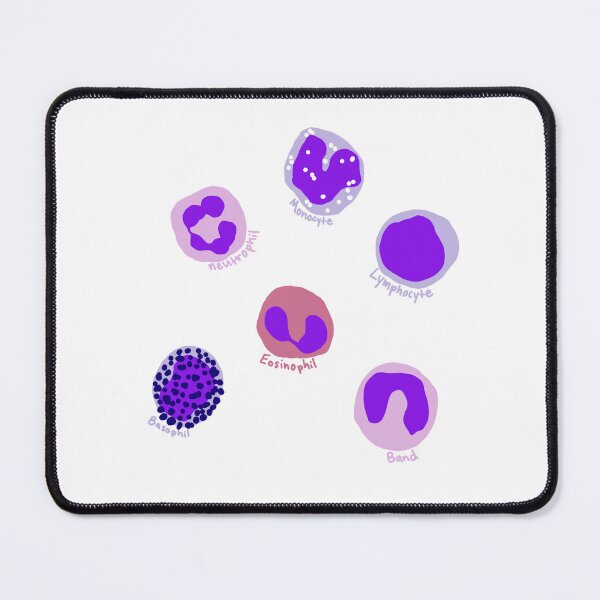 Item preview, The white blood cells (sticker pack) designed and sold by ashyssciencedesigns.