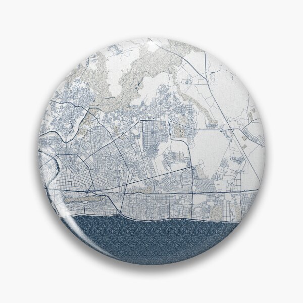 Item preview, Santo Domingo Este City Map of Dominican Republic - Coastal designed and sold by deMAP.