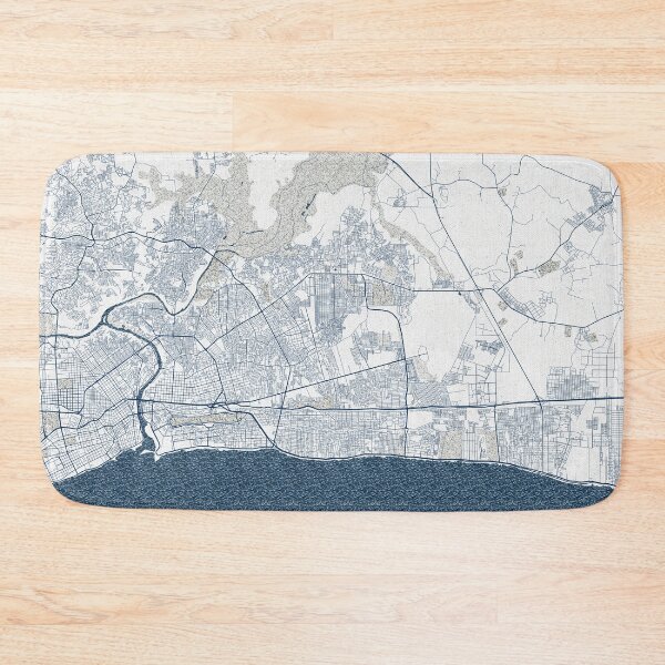 Item preview, Santo Domingo Este City Map of Dominican Republic - Coastal designed and sold by deMAP.